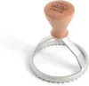 Marcato Classic Ravioli Maker Stamp, Round, 3-inch In Silver