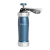 Marcato Design Series Biscuit Maker Press, Includes 20 Cookie Disc Shapes In Blue