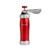 Marcato Design Series Biscuit Maker Press, Includes 20 Cookie Disc Shapes In Red