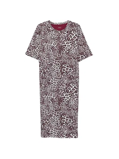 Marccain Animal-print Midi Dress In Animal Print