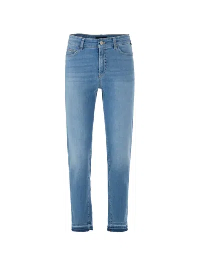 Marccain Butto-fastening Jeans In Blue