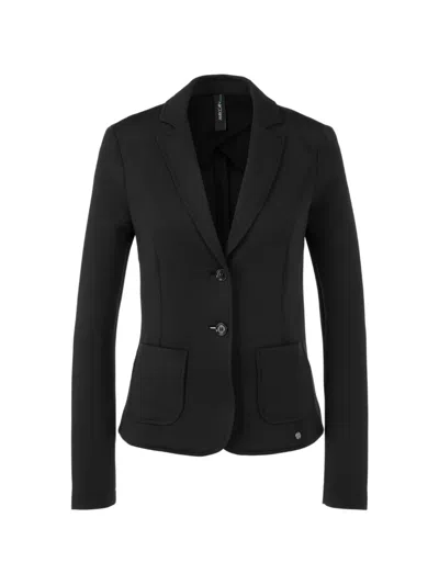 Marccain Button-up Blazer In Black