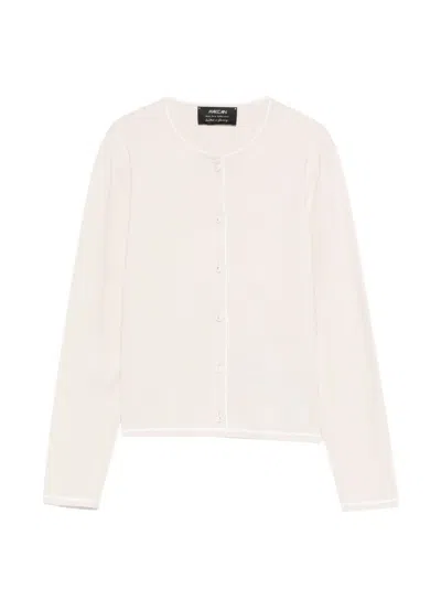 Marccain Buttoned Cardigan In Pink