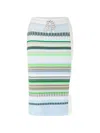 Marccain Drawstring Striped Skirt In Multi