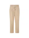 Marccain Faqus Drawstring Trousers In Neutral