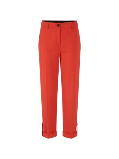 Marccain Fordon Cuffed Trousers In Pink