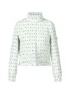 Marccain Heart-pattern Jacket In Green