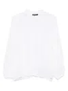 Marccain Leaf-motif Blouse In White