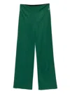 Marccain Logo-charm Trousers In Green