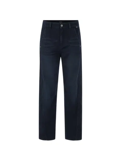 Marccain Patch Denim Jeans In Blue