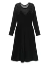 Marccain Pleated Midi Dress