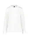Marccain Ruffled Blouse In White