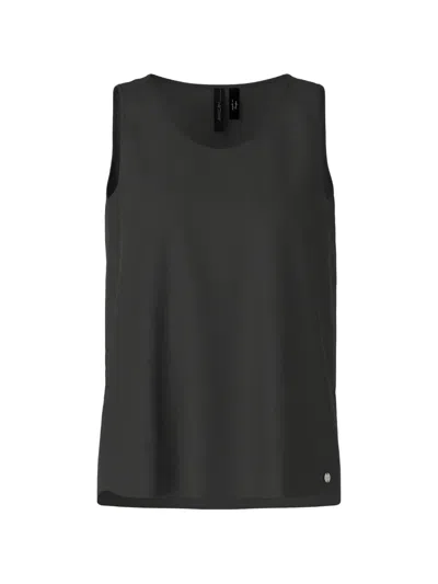Marccain Scoop-neck Sleeveless Blouse In Multi