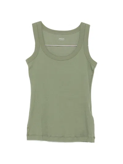 Marccain Scoop-neck Tank Top In Green