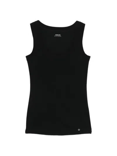 Marccain Scoop-neck Top In Black