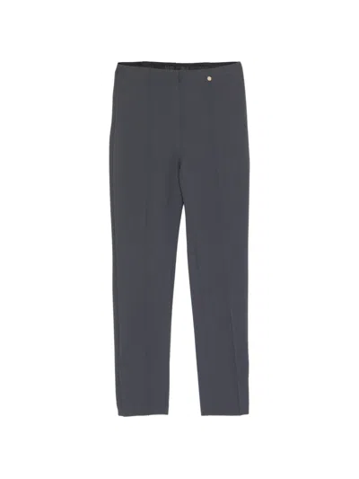 Marccain Straight Trousers In Gray