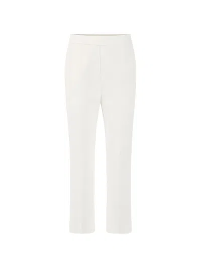 Marccain Straight Trousers In White