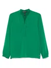 Marccain V-neck Blouse In Green