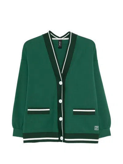 Marccain V-neck Jacket In Green