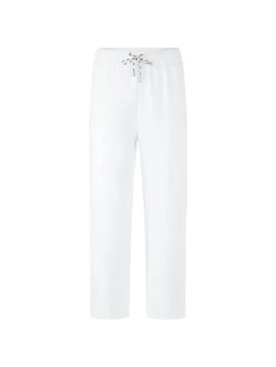Marccain 드로스트링 팬츠 In White