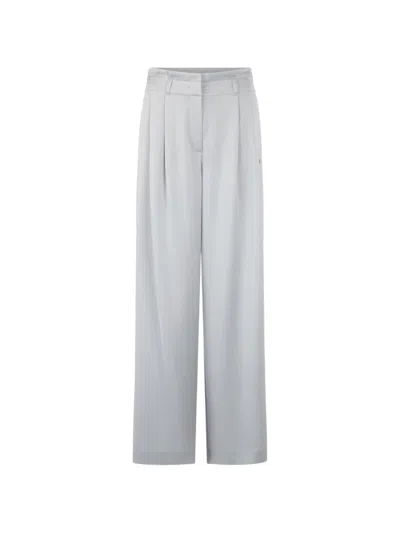 Marccain Wichtia Palazzo Trousers In Blue