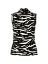 Marccain Zebra-print Top In Multi
