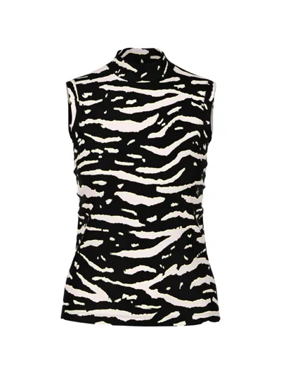 Marccain Zebra-print Top In Multi
