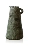 Marcela Cure Hand-sculpted Vase Edit 1.4 In Green
