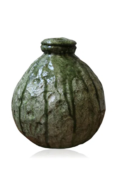 Marcela Cure Hand-sculpted Vase Edit 1.5 In Green