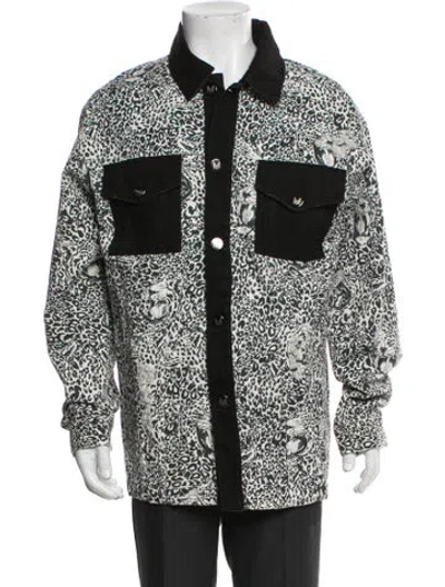 Pre-owned Marcell Von Berlin Animal Print Jacket W/ Tags In Multi