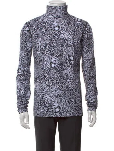 Pre-owned Marcell Von Berlin Animal Print Long Sleeve Shirt W/ Tags In Multicolor