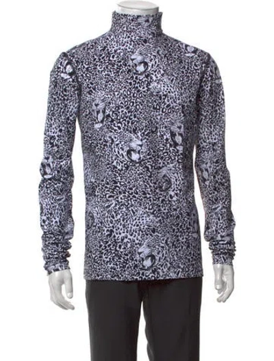 Pre-owned Marcell Von Berlin Animal Print Long Sleeve Shirt W/ Tags In Multicolor