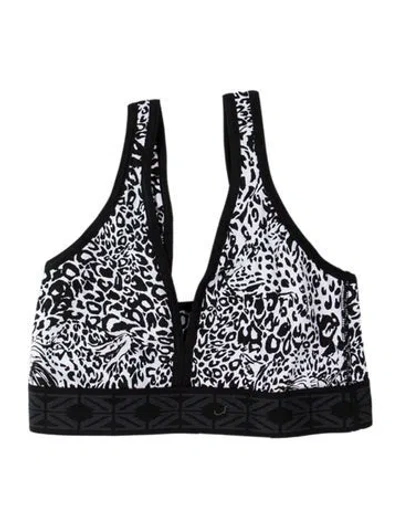 Pre-owned Marcell Von Berlin Animal Print Lounge Set W/ Tags In Black/blue
