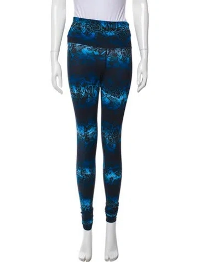 Pre-owned Marcell Von Berlin Animal Print Lounge Set W/ Tags In Blue