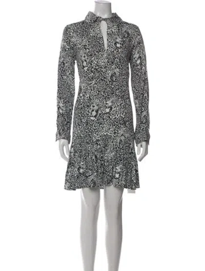 Pre-owned Marcell Von Berlin Animal Print Mini Dress W/ Tags In Multi