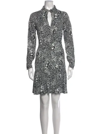 Pre-owned Marcell Von Berlin Animal Print Mini Dress W/ Tags In Multi