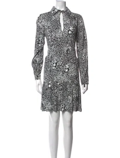 Pre-owned Marcell Von Berlin Animal Print Mini Dress W/ Tags In Multi