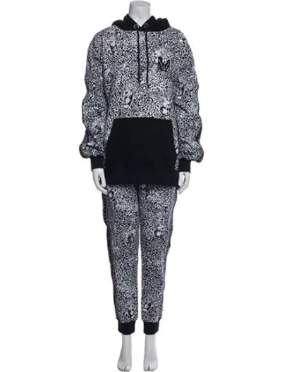 Pre-owned Marcell Von Berlin Animal Print Pant Set In Multi