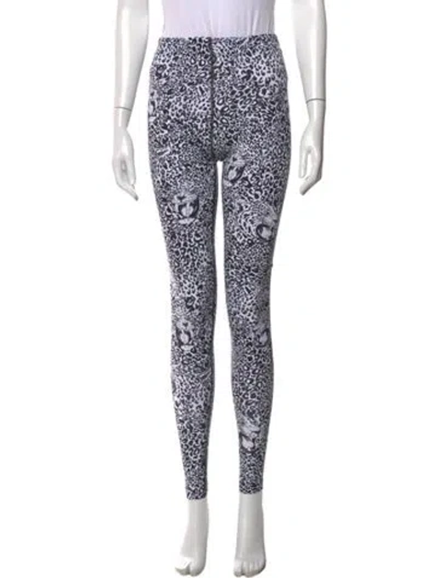Pre-owned Marcell Von Berlin Animal Print Skinny Leg Pants W/ Tags In Multicolor