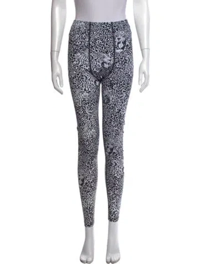 Pre-owned Marcell Von Berlin Animal Print Skinny Leg Pants W/ Tags In Multicolor