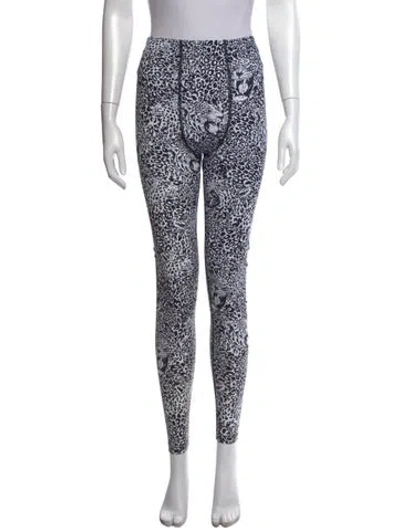 Pre-owned Marcell Von Berlin Animal Print Skinny Leg Pants W/ Tags In Multicolor