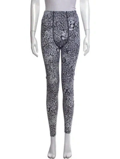 Pre-owned Marcell Von Berlin Animal Print Skinny Leg Pants W/ Tags In Multicolor