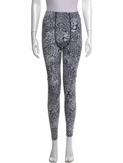 Pre-owned Marcell Von Berlin Animal Print Skinny Leg Pants W/ Tags In Multicolor