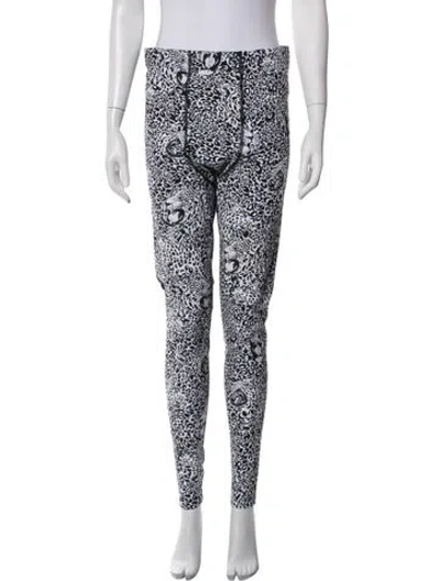 Pre-owned Marcell Von Berlin Animal Print Skinny Leg Pants W/ Tags In Multicolor