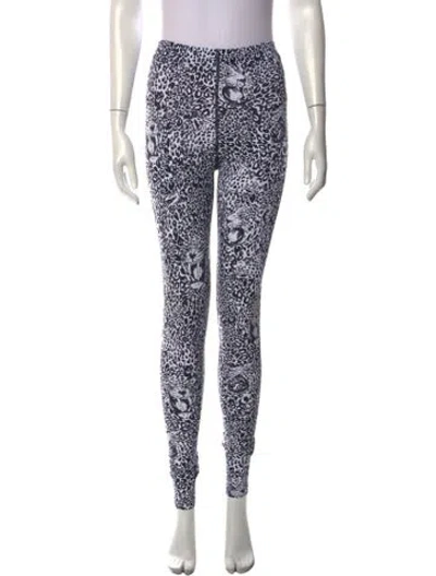 Pre-owned Marcell Von Berlin Animal Print Skinny Leg Pants W/ Tags In Multicolor