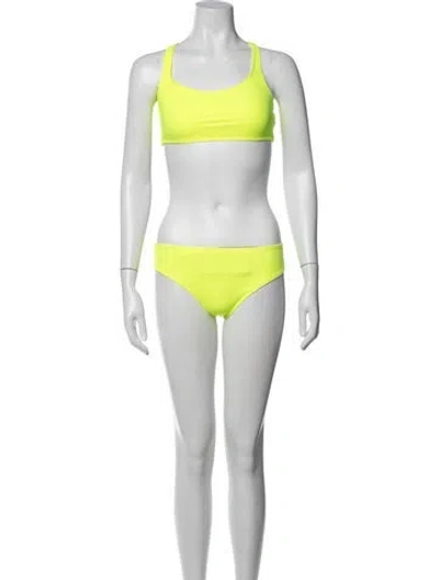 Pre-owned Marcell Von Berlin Bikini W/ Tags In Green