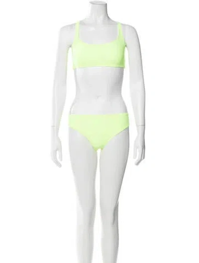 Pre-owned Marcell Von Berlin Bikini W/ Tags In White