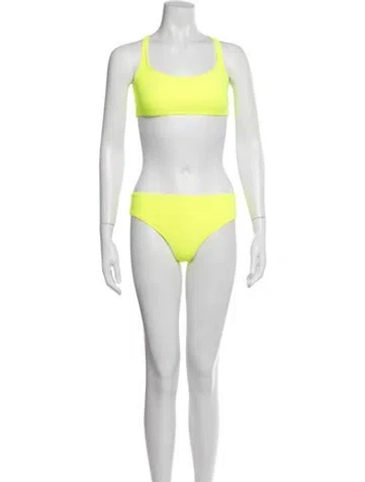 Pre-owned Marcell Von Berlin Bikini W/ Tags In White