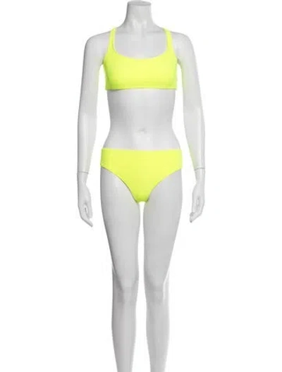 Pre-owned Marcell Von Berlin Bikini W/ Tags In White