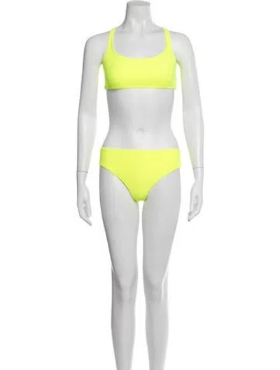 Pre-owned Marcell Von Berlin Bikini W/ Tags In White